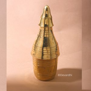 brass mukhwas bottle