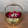 brass flower basket devardhi phool chhab flower wase pooja basket brass decor home decore pooja items