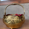 brass flower basket devardhi phool chhab flower wase pooja basket brass decor home decore pooja items