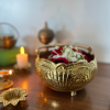 brass flower basket devardhi phool chhab flower wase pooja basket brass decor home decore pooja items