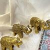 Royal Brass Elephant Statue - Image 8