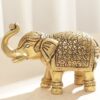 Royal Brass Elephant Statue - Image 18