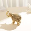 Royal Brass Elephant Statue - Image 15