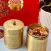 Amber - Brass Mandala Canister - Image 2