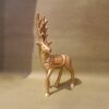 Brass Deer Statue - Image 4