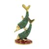 Brass Dolphin Statue - Image 4