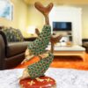 Brass dolphin statue - Image 2