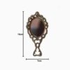 Brass hand mirror - Image 10