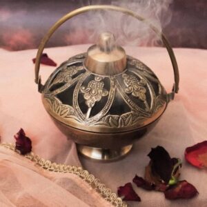Surabhi Brass Incense Burner