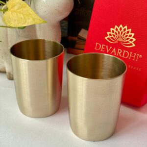 VIRASAT Bronze Glass Set - Royal Drinkware
