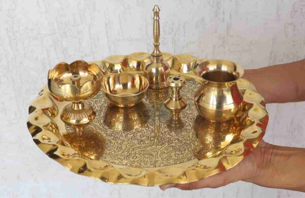 Swastik pooja set
