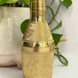 Ormira - Colorful Mukhwaas Bottle in Brass