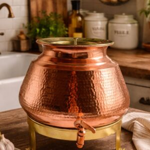 Copper water matka