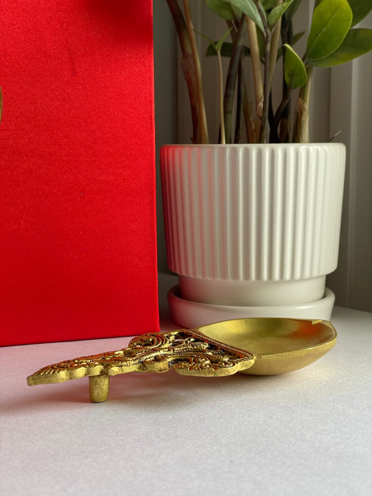 Archana - Kapoor Diya with Handle - Image 3