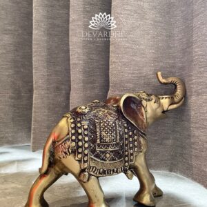Anilveg - Brass Elephant Statue