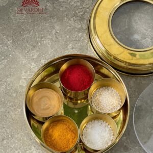 Sunehri - Brass Pooja Box
