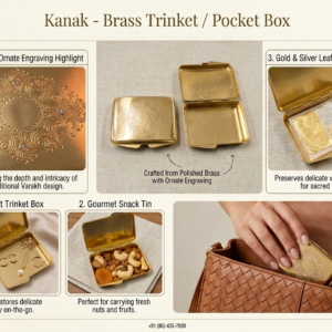 Kanak - Brass Trinket/Pocket Box